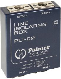 Palmer Line Isolation Box PLI02 XLR