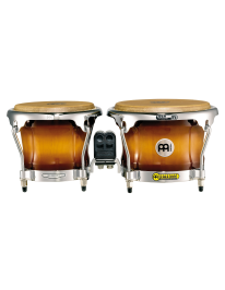 Meinl Percussion FWB400GAB Bongo Free Ride Wood 7"+8-1/2" Gold Amber Sunburst