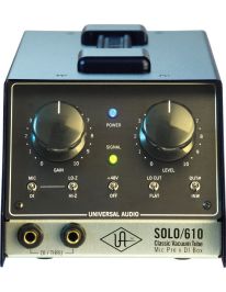 Universal Audio SOLO/610 Tube MicPreAmp DI-Box