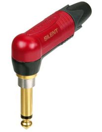 Neutrik Klinke Winkel Stecker Mono Silent NP2RX-Au-Silent