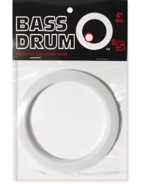 Bass Drum O's 4" White HW4