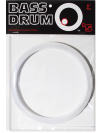 Bass Drum O's 6" White HW6