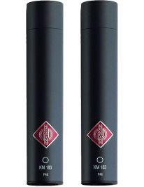 Neumann KM 183 mt, Stereoset Studio-Kugel schwarz