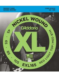 D'Addario EXL165 Bass Nickel 045-105