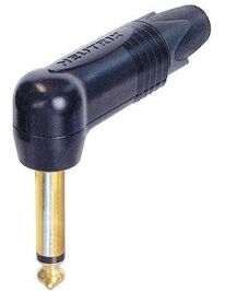 Neutrik Klinke Winkel Stecker Mono vergoldet NP2RX-B
