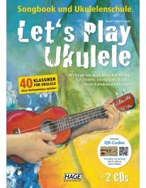 Hage Let's Play Ukulele inkl. 2 CDs + Online-Audio Daniel Schusterbauer