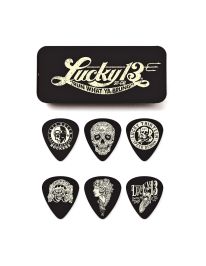 Dunlop Plektren Lucky 13 Box 6 Stück