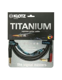 Klotz Instrumentenkabel Titanium Silent Winkel/Klinke Neutrik