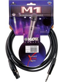 Klotz Mikrokabel M1 10m XLRf/Klinke Mono Neutrik