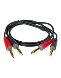 Klotz Audiokabel 2x Kl mono/2x Kl mono 6m AT-JJ0600