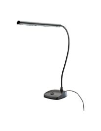 K&M 12296 Pianoleuchte LED seitlich befestigt - schwarz