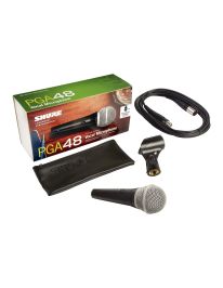 Shure PGA48-XLR-E dynamisches Gesangsmikrofon Niere mit Schalter