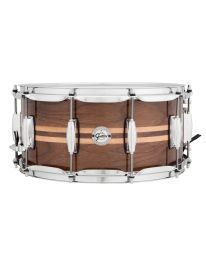 Gretsch Drums Full Range Snare Drum Walnut/Maple Inlays 14x6,5" S1-6514W-MI