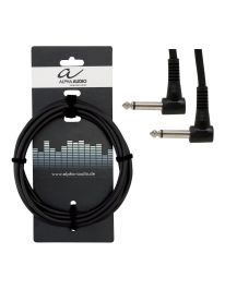 Alpha Audio Instrumentenkabel Patchkabel Winkel 0,60m - 6er Pack