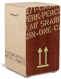 Schlagwerk CP404RED Snare Cajon 2inOne Large Red Edition