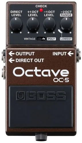 品質検査済 BOSS OC-5 オクターバー ギター