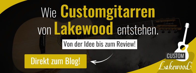 Wie Customgitarren von Lakewood entstehen: Von der Idee bis zum Review!