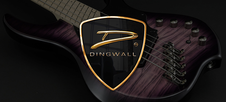 Das Logo von Dingwall Guitars