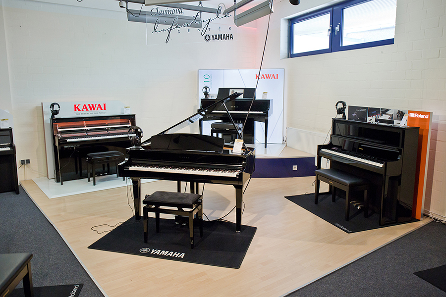 hochwertige Digitalpianos und Hybridpianos
