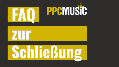 FAQ zur Schließung.