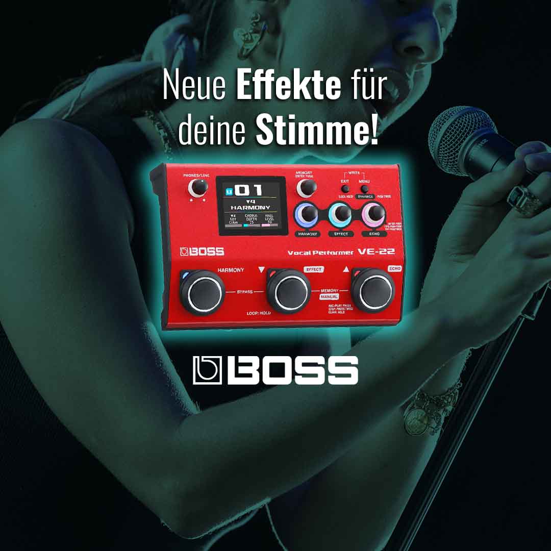 Boss Effektgerät für Stimme VE-22