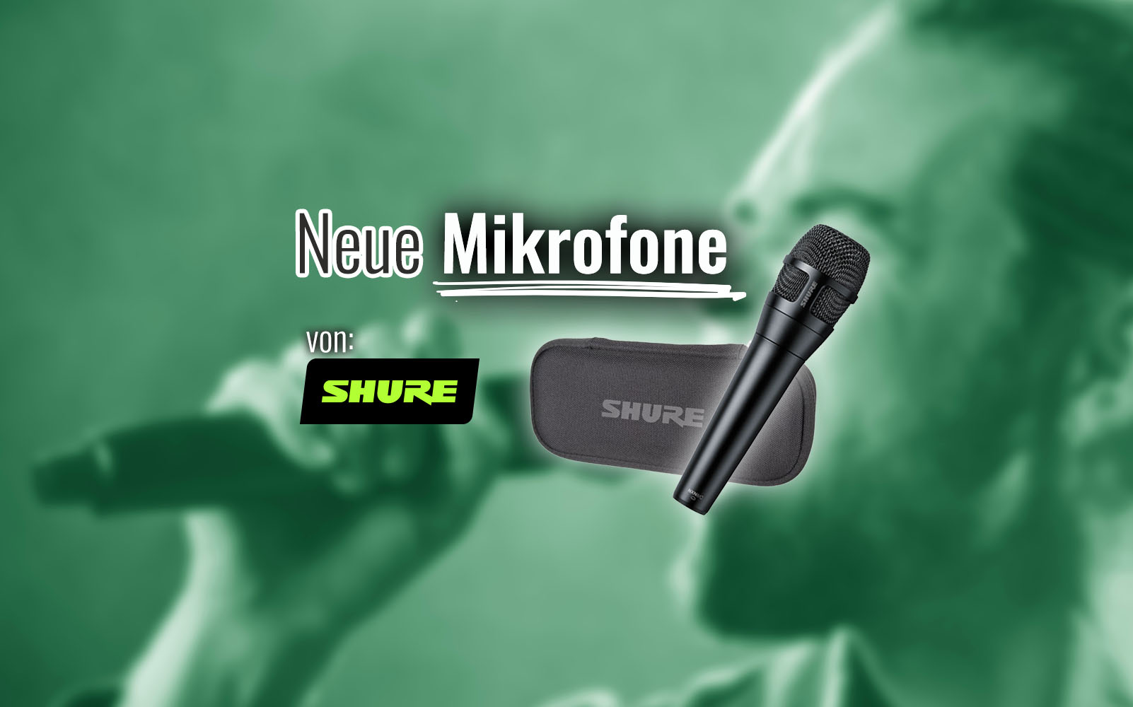 Neuheit von Shure: Das Nexadyne Mikrofon
