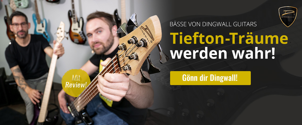 Bässe von Dingwall Guitars: Tiefton-Träume werden wahr! Mit Review. Gönn dir Dingwall!