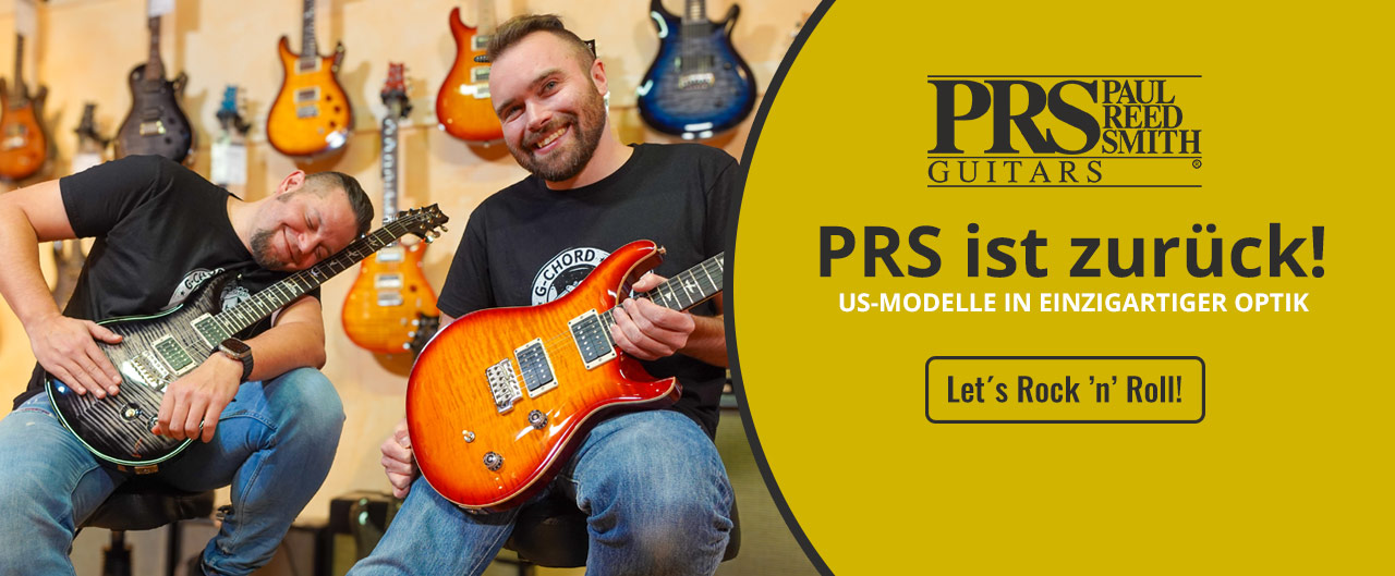 PRS E-Gitarre. US Modelle in einzigartiger Optik