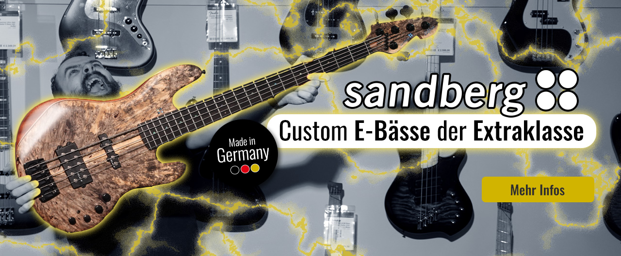 Custom E-Bässe von Sandberg