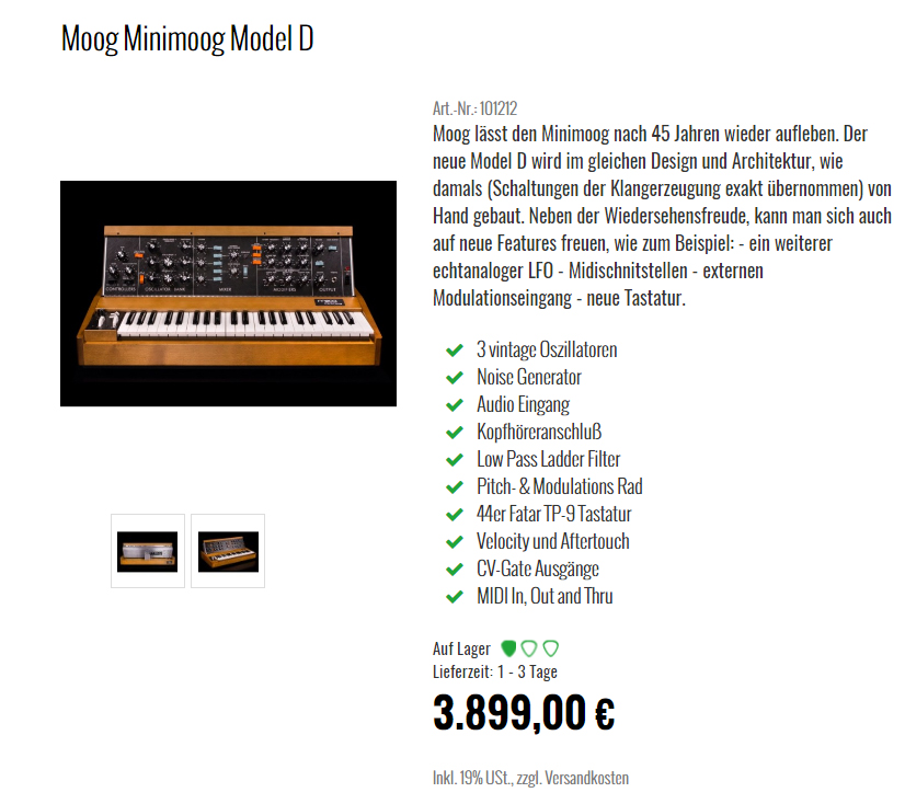 Minimoog bei ppc