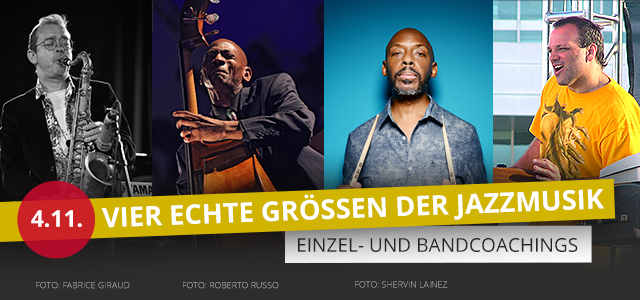 Coaching mit Größen der Jazzmusik bei PPC Music in Hannover