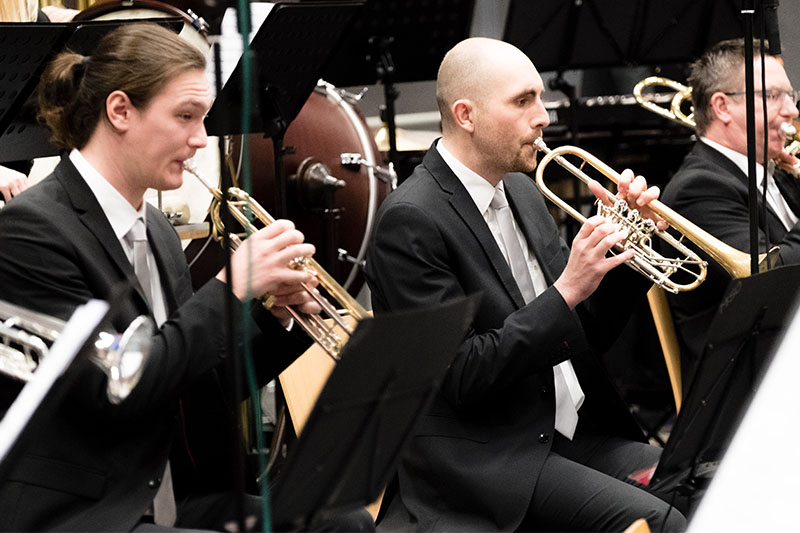 Modern Sounds Orchestra: Bläser beim Neujahrskonzert Celle